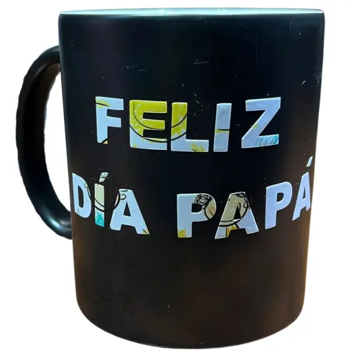 Taza magica 3D dia del padre 